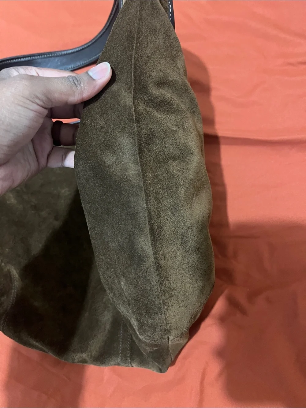 Coach Suede Ergo Hobo 9222